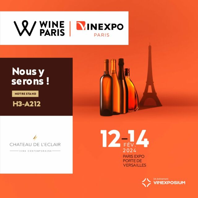 ⚡️Nous vous donnons rendez-vous du 12 au 14 février à l'occasion du salon WineParis !⚡️

Passez nous voir sur notre stand, au cœur d'un îlot dédié au vignoble du Beaujolais, dans le Hall 3 !
Profitons de ces 3 jours pour nous retrouver ou nous rencontrer, échanger et déguster le nouveau millésime.
-----------------------------------------------------------

⚡️We will be there for you at WineParis 2024 from 12 to 14 February! ⚡️

Come and see us on our stand in Hall 3, at the heart of an area dedicated to the Beaujolais vineyards!
Let's make the most of these 3 days to meet up, exchange and taste the new vintage.

 #wineparis #wineparis2024 #beaujolaiswine